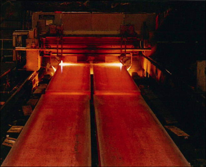 Probleme mit den Rollgangsrollen beeinträchtigten immer wieder mal die Stahlproduktion im Werk Granite City Works von U.S. Steel (Bilder: U.S. Steel)